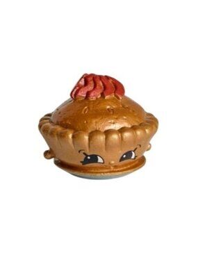 Shopkins Season 6 Apple Pie Bakery Team Collectible Figure QR Code Rare Edition